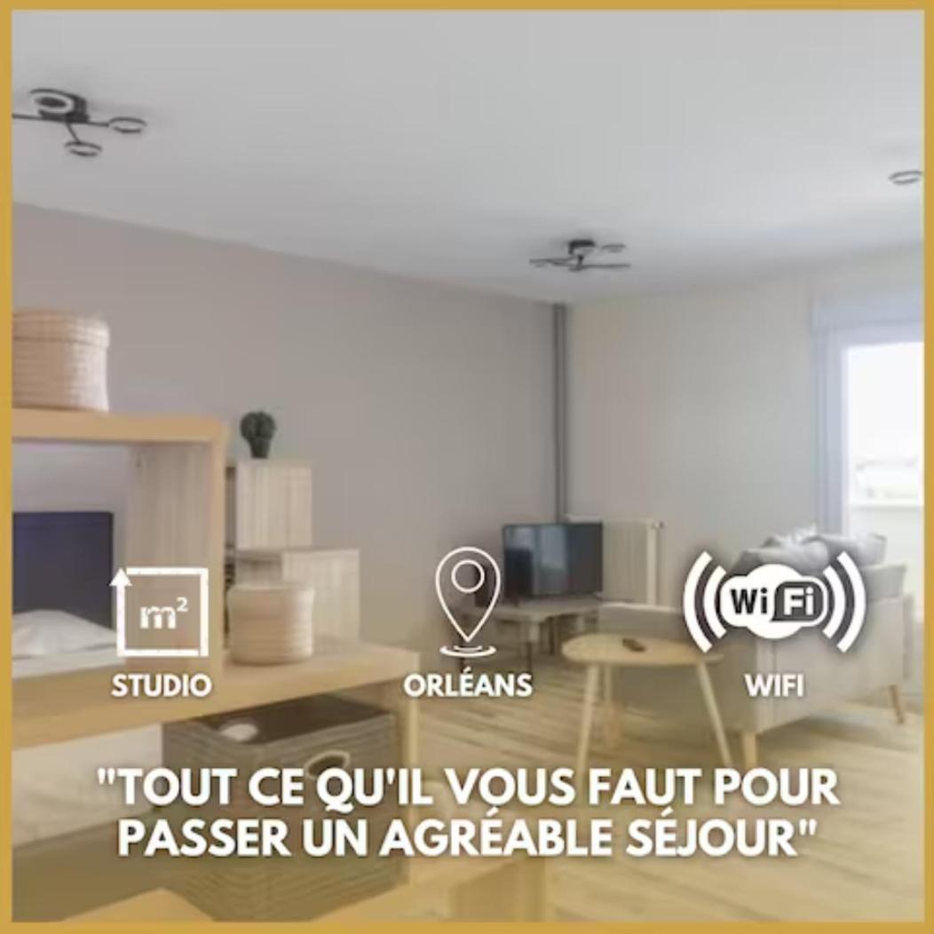 Appartement Studio Du Parc à Orléans Extérieur photo